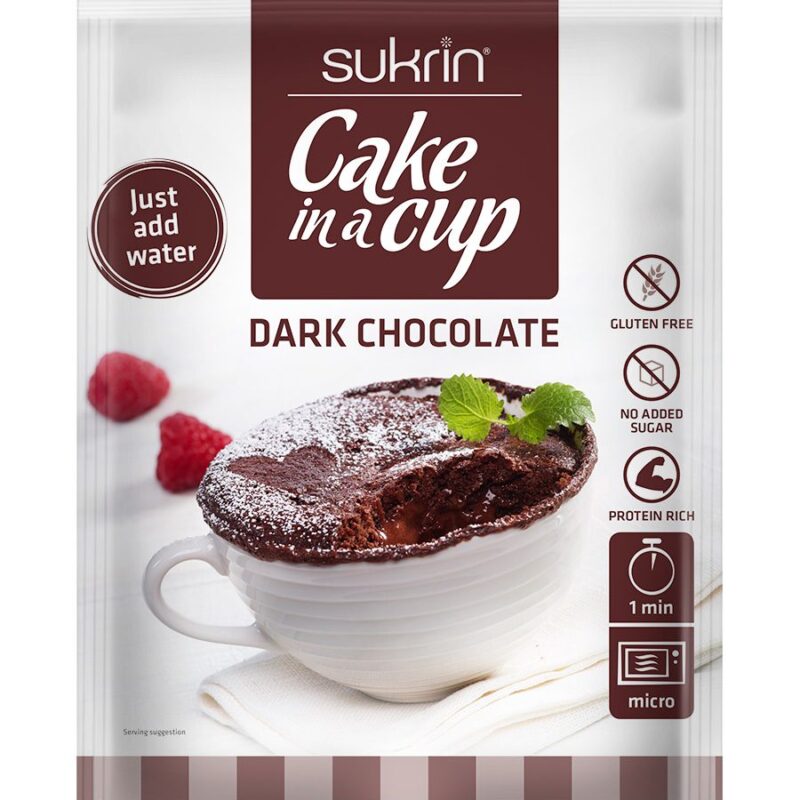 Cake in a cup - Sjokolade