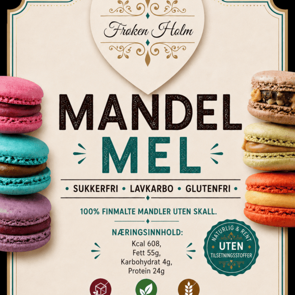 Frøken Holm Mandelmel 250 g