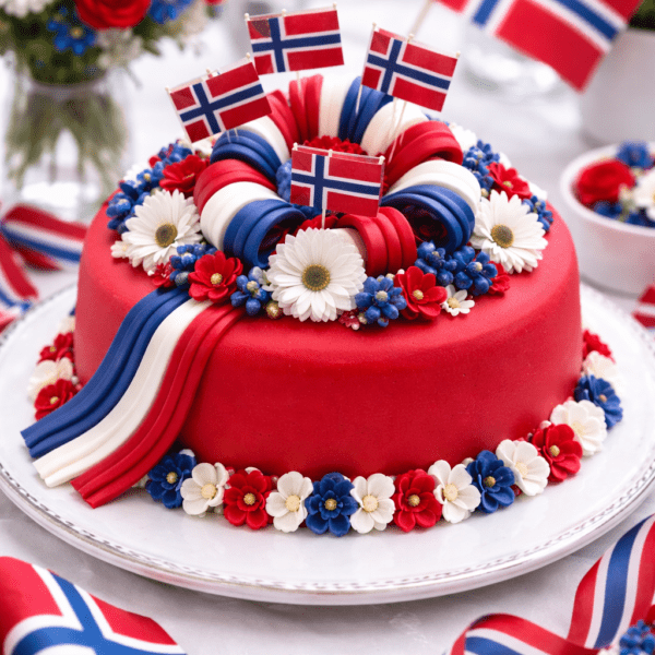 Rød Marsipan HALV KILO