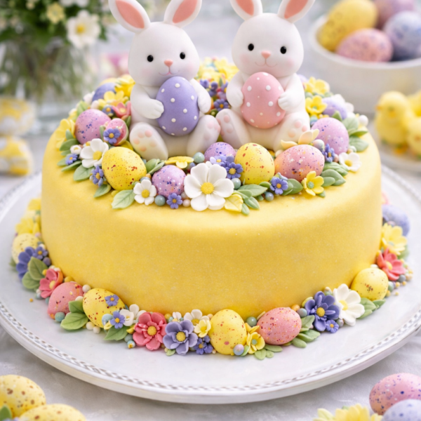 Gul Marsipan HALV KILO