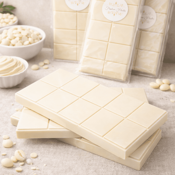 Temperert HVIT Sjokolade 400gr