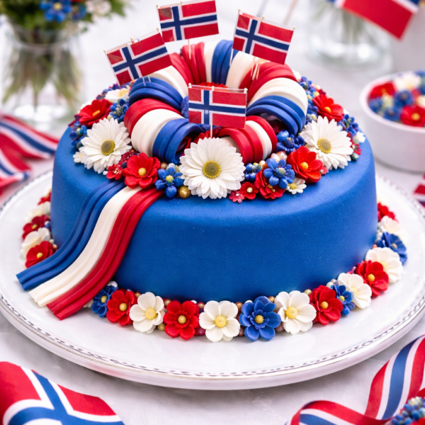 Blå Marsipan HALV KILO