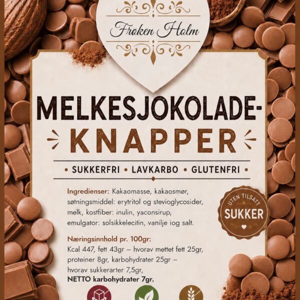 UKENS TILBUD! Melkesjokolade-knapper