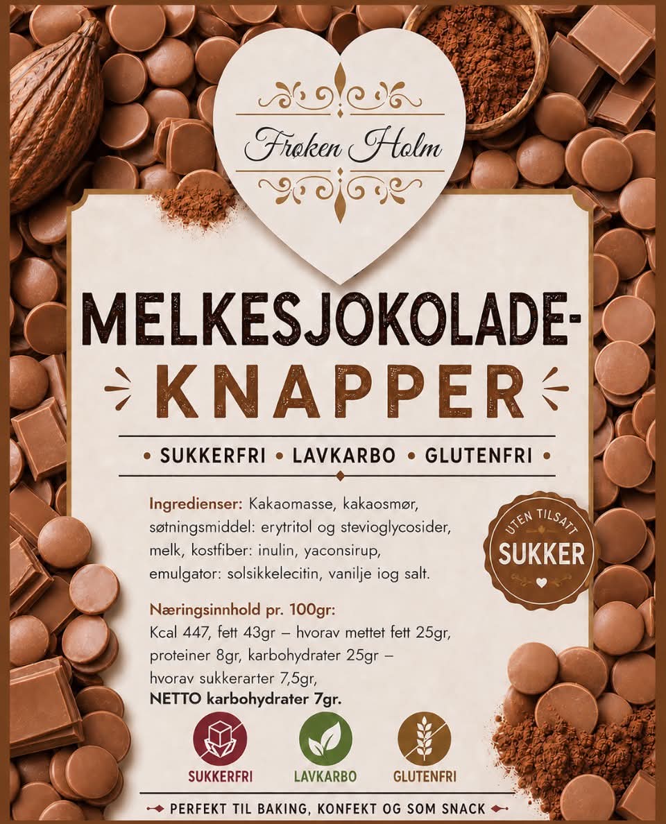 UKENS TILBUD! Melkesjokolade-knapper