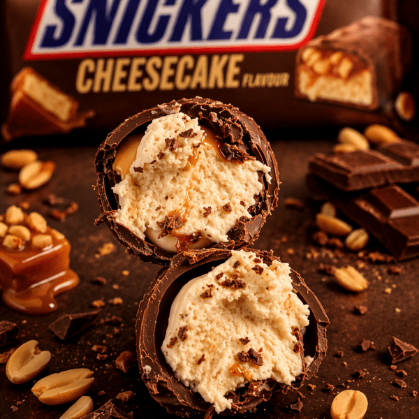 Peanøtt ostekake konfekt