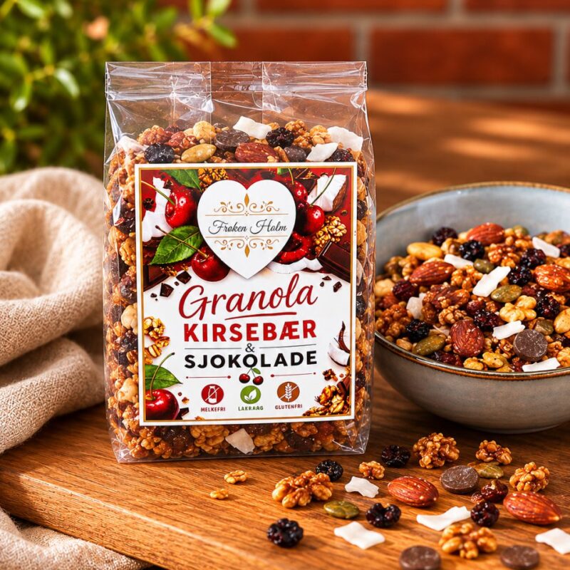 Granola Kirsebær & Sjokolade